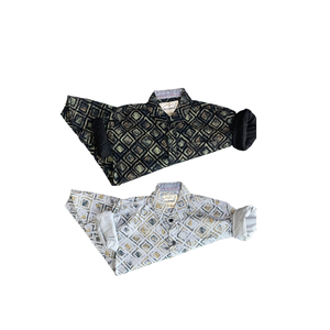 Chemise d'été en coton pour garçons à manches courtes et à col rabattu Top pour enfants Chemise confortable et décontractée pour tout-petits Prix les plus bas - Product Image 4