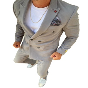 Completo da <span class=keywords><strong>uomo</strong></span> <span class=keywords><strong>Slim</strong></span> <span class=keywords><strong>Fit</strong></span> Design personalizzato per il tempo libero da <span class=keywords><strong>uomo</strong></span> - Product Image 6