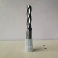 Fraise à dégrossir en spirale en carbure monobloc personnalisable, la plus vendue, pour routeur CNC, outil de fraisage ODM