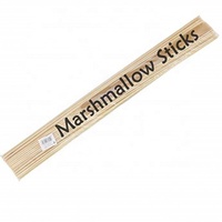 Brochettes jetables en bambou en gros, 70-90 cm, 5 mm d'épaisseur, extra longues, robustes pour rôtissoire et barbecue (40 pièces)