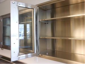 Banco de laboratorio de acero inoxidable SS, gabinete de trabajo de laboratorio, banco de trabajo ESD antiestático para mesa de muebles de laboratorio - Product Image 5