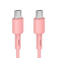 Gran oferta de cable micro USB colorido 1m 2m 3 M línea de datos de PVC mini línea de datos micro para cámara teléfono mp3 mp4 cable de carga