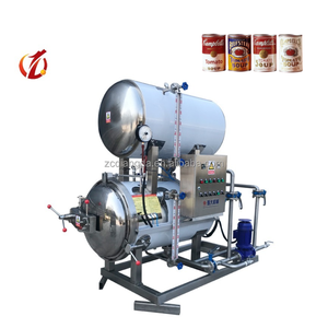 Casual Foods Nuevo Autoclave <span class=keywords><strong>Esterilizador</strong></span> de <span class=keywords><strong>vapor</strong></span> horizontal Bomba automática PLC Motor de retorta de <span class=keywords><strong>microondas</strong></span> <span class=keywords><strong>para</strong></span> restaurantes enlatados - Product Image 2