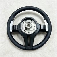 Volant en cuir pour BMW Série 5, Série 3, M3, M5, F10, F30, E70, E71, E90, F15, F20, F21, F31, F32, F07, F12, X3, X5, accessoires de voiture modifiés