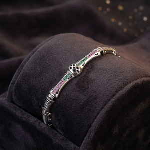 Pulsera de Cadena de Plata Fina Contemporánea Satva Silver con Acabado en Rodio para un Estilo Unisex Elegante y para Fiestas - Product Image 6