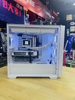 Casing komputer penjualan laris A21 casing PC Gaming hitam/putih jendela hitam