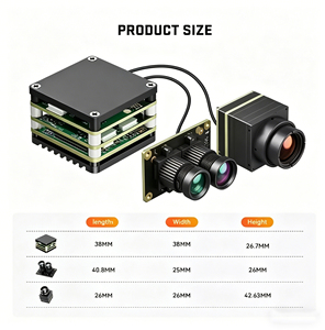 2026 FPV accessories AI hd 4K Thermal Dual <b>Camera</b> Drone Tracking System Target Lock Guidance <b>Module</b> Kit Metal VisionCube drones - Product Image 5