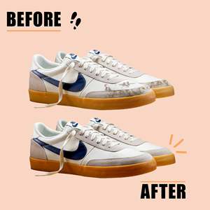 Gomme à daim pour nettoyer les chaussures en daim et en nubuck, élimine instantanément les taches, les éraflures et les marques, restaure instantanément la texture, sûre et facile à utiliser - Product Image 4