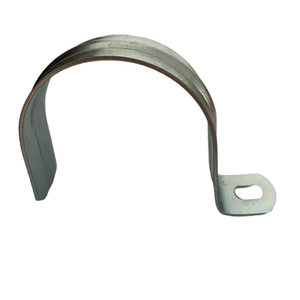 China Supplier Metal Stainless Steel Pvc Half Pipe <strong>Saddle</strong> Clamp Pipe <strong>Clips</strong> - Product Image 2