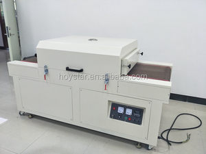 Séchoirs compacts pour convoyeurs de t-shirts Appareils de chauffage textiles pour l'impression d'écran Séchage en tunnel de tissu Séchage avec du pain à air froid - Product Image 3