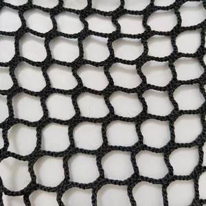 Filets de protection sportifs en polypropylène HDPE noir 20*20mm, filets de sécurité intérieurs et extérieurs, filets noués et sans nœuds - Product Image 6