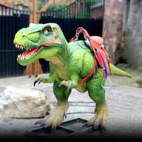 Manège de dinosaures animatroniques sur le thème du parc à dinosaures My Dino AR008 - T-Rex