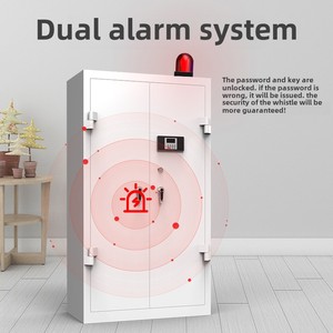 Digital <b>Lock</b> Steel Smart Gun Cabinet Thickened Secure Ammunition Storage Anti-Theft Gun Safe Large Heavy Duty 20 Gun Safe - Product Image 6
