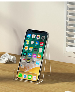 Tùy chỉnh Acrylic cuốn sách đứng rõ ràng Giá vẽ đứng để hiển thị cuốn sách hiển thị chủ hiển thị đứng cho Album CD điện thoại máy tính bảng - Product Image 3