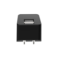 Taille compacte US 12W chargeur mural double prise USB pliante adaptateur secteur Mobile pour iPhone Android ETL FCC VI Certification