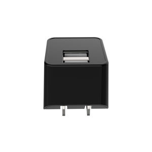 Cargador de pared de tamaño compacto de EE. UU. 12W Adaptador de corriente móvil con enchufe plegable USB dual para iPhone Android ETL FCC <span class=keywords><strong>VI</strong></span> Certificación - Product Image 4