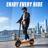 Trottinettes électriques intelligentes KX9 Plus 10 pouces avec moteur 500W, batterie interchangeable, siège, pour adultes