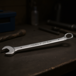 Llave combinada Stanley de 9 mm con extremo abierto y llave inglesa para reparación mecánica - Product Image 3