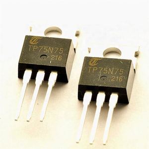 Seekec N kênh MOSFET 75V <span class=keywords><strong>78A</strong></span> (<span class=keywords><strong>TC</strong></span>) đến-220 tp75n75 - Product Image 1