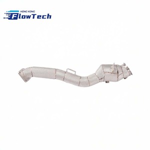 Tubería de Escape de Alto Flujo de Acero Inoxidable T304 con Protector Térmico para Infiniti Q50 2.0T M274 – Tubería de Escape de Alto Rendimiento de Fijación Directa - Product Image 1