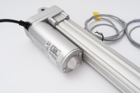 Actionneur linéaire télescopique électrique étanche IP66 3000N (660 lbs) avec interrupteur de fin de course pour appareils électroménagers et véhicules de nettoyage