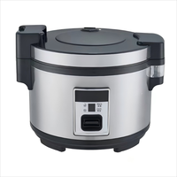 110-240V cuiseur à riz électrique commercial supérieur 18L pour hôtels restaurants ménages cantines bouton contrôle facile à utiliser