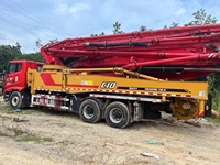Pompe à béton sur camion Sany 51m d'occasion, année 2021, châssis Sany, 51 mètres, à vendre