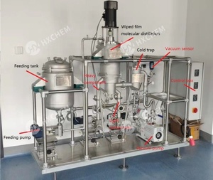Equipo de Destilación Molecular de Película Delgada al Vacío bibo, Escala de Laboratorio, Acero Inoxidable, Bomba con Rodamiento, Capacidad de 2-10 kg/h, 0.001 Mbar - Product Image 3