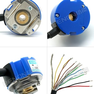 Encoder Tamagawa TS5214N8596 OIH48 2500P8 L3 5V Rotatorio Incremental para Uso Industrial - Product Image 3