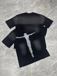 Camiseta de moda 1to1restoration, de manga corta, de algodón puro de alta densidad, cómoda, oversize, estilo Y2K, imprescindible, éxito de ventas - Product Image 4