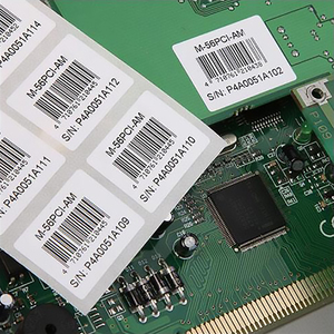 Autocollants personnalisés pour étiquettes de caméra en PET résistant aux hautes températures pour circuits imprimés PCB 37*37mm - Product Image 6