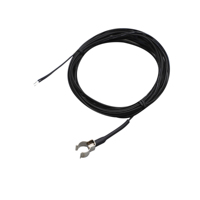 U-Klemme NTC Temperatursensor Federmetallclip Thermistor-Sonde für Warmwasserbereiter Fußbodenheizung Rohrleitung Anpassbare Kabellänge OEM