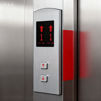 Composants électriques modernes et durables pour ascenseurs, pièces de rechange en acier inoxydable COP&LOP, garantie 1 an, livraison rapide pour hôpitaux et villas