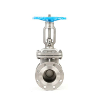 Vanne à opercule ANSI 600LB CF8 CF8M en acier inoxydable API 304/316 à bride Z41W-16P, pour vapeur haute température, avec joint dur et tige montante