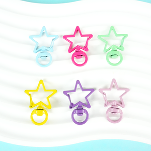 حامل عملات معدنية يدوي الصنع على شكل نجمة خماسية صديقة للبيئة مع مشبك زنبركي، إكسسوار مجوهرات أنيق - Product Image 3