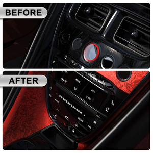 Chất Lượng 3D Ma Carbon Màu Đỏ Xe Vinyl Bọc Hot Bán Mô Hình Xe Cơ Thể Trang Trí Carbon Sợi Vinyl Phim - Product Image 4