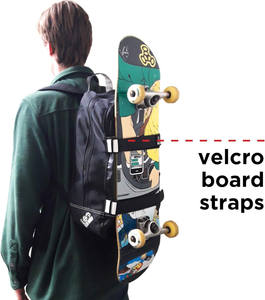 Free sample Skateboard <b>Backpack</b>, Skateboard Bag,17.3 Inch Laptop <b>Backpack</b> with USB Charging Port, Basketball Longboard <b>Backpack</b> - Product Image 2