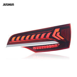 Feux arrière LED Jushun Audi Q7 2006-2015, clignotants séquentiels DRL, version rouge 12V - Product Image 2