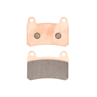 Plaquettes de frein frittées à base de cuivre pour moto FA658 BENELLI TRK TNT 125 251 KEEWAY RKV RKX 125 150 200