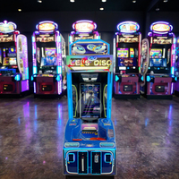 Machine d'arcade à monnayeur pour le redépôt de tickets, jeu de lancer de disques pour enfants, divertissement intérieur