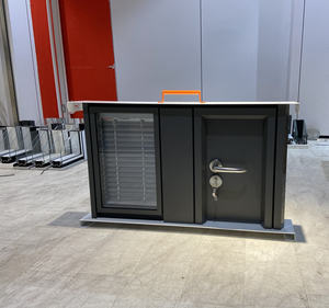 Wooden Modular Blinds Partition Room Divider Office Partition Wall Space Division Aluminum Acoustic Wall And <strong>Door</strong> Partitions - Product Image 5