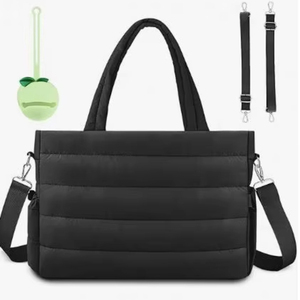 Sac à langer fourre-tout gratuit, sacs à langer pour bébé, sacs à bandoulière pour l'hôpital, grand sac de voyage pour maman, avec étui à sucette en silicone - Product Image 1
