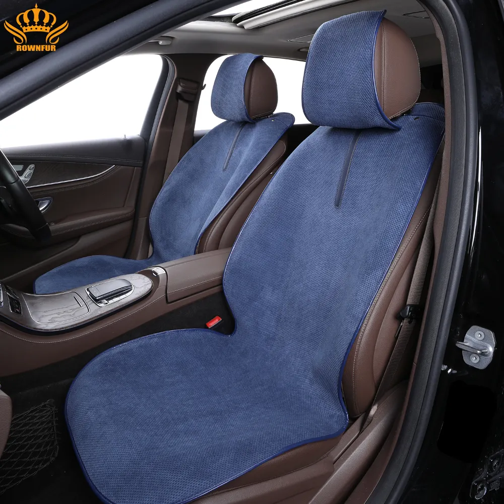 Korona Crownfur brand Universal popular luxury velvet suede alcantara material car seats capes car seat covers