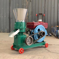 Machine de fabrication de granulés d'aliments pour animaux STROSEN, alimentée au diesel, pour la production de granulés d'aliments pour animaux, pour les fermes