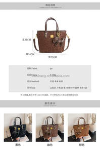 Sacs à bandoulière de luxe pour femme de haute qualité, en daim, seau, imperméable, fermeture éclair, bandoulière unique, doublure en polyester - Product Image 6