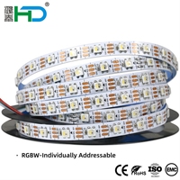 Tira LED Digital RGB WS2812B SMD5050, Tira LED WS2812B 5050 Direccionable al por Mayor, 60 LED por Metro, 12V
