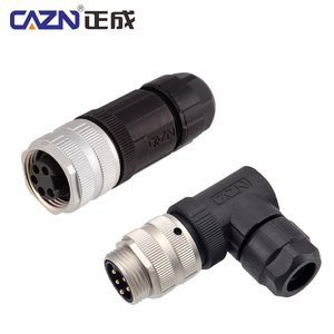7/8 connecteur connecteur <span class=keywords><strong>étanche</strong></span> Signal mâle femelle IP67 connecteur <span class=keywords><strong>étanche</strong></span> plastique assemblé prise - Product Image 2