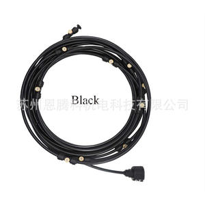 Boquilla de pulverización de latón con orificio de 0.4 mm y accesorio de PP para sistema de riego de jardín - Product Image 4