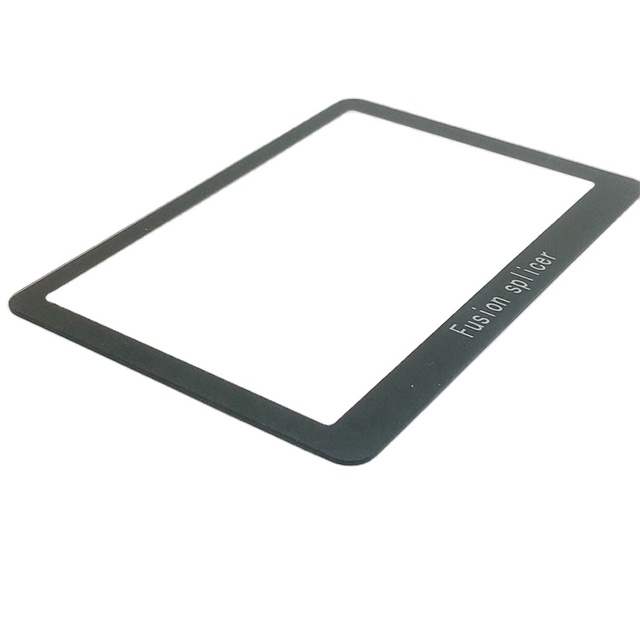 Glass Factory Customized High Quality Touch Screen Digitizer Low-iron Glass Front Panel with Designs