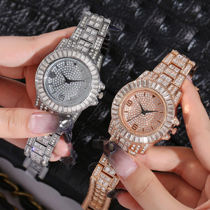 Orologi al Quarzo da Donna <span class=keywords><strong>Role</strong></span>, Orologio da Polso in Acciaio Inossidabile con Diamanti, Marca di Lusso, Orologio Elegante da Uomo - Product Image 1
